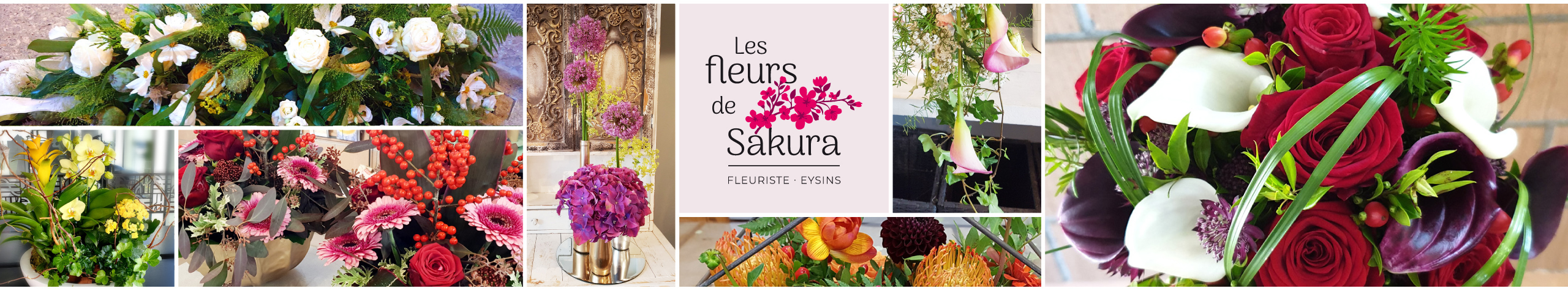 Header LesFleursDeSakura Fleuriste Eysins Nyon