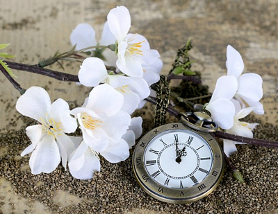 HorlogeFleurs